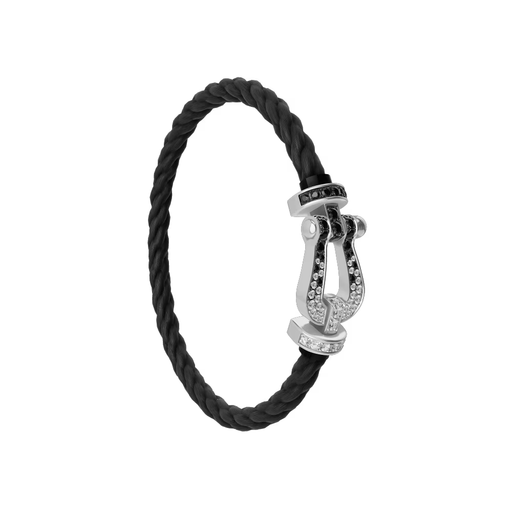Bracelet Force 10, grand modèle, pavé