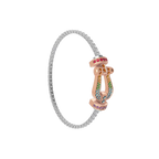 Bracelet Force 10, grand modèle, pavé