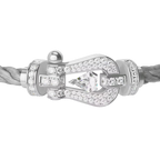 Bracelet Force 10, grand modèle, pavé, Hero Cut