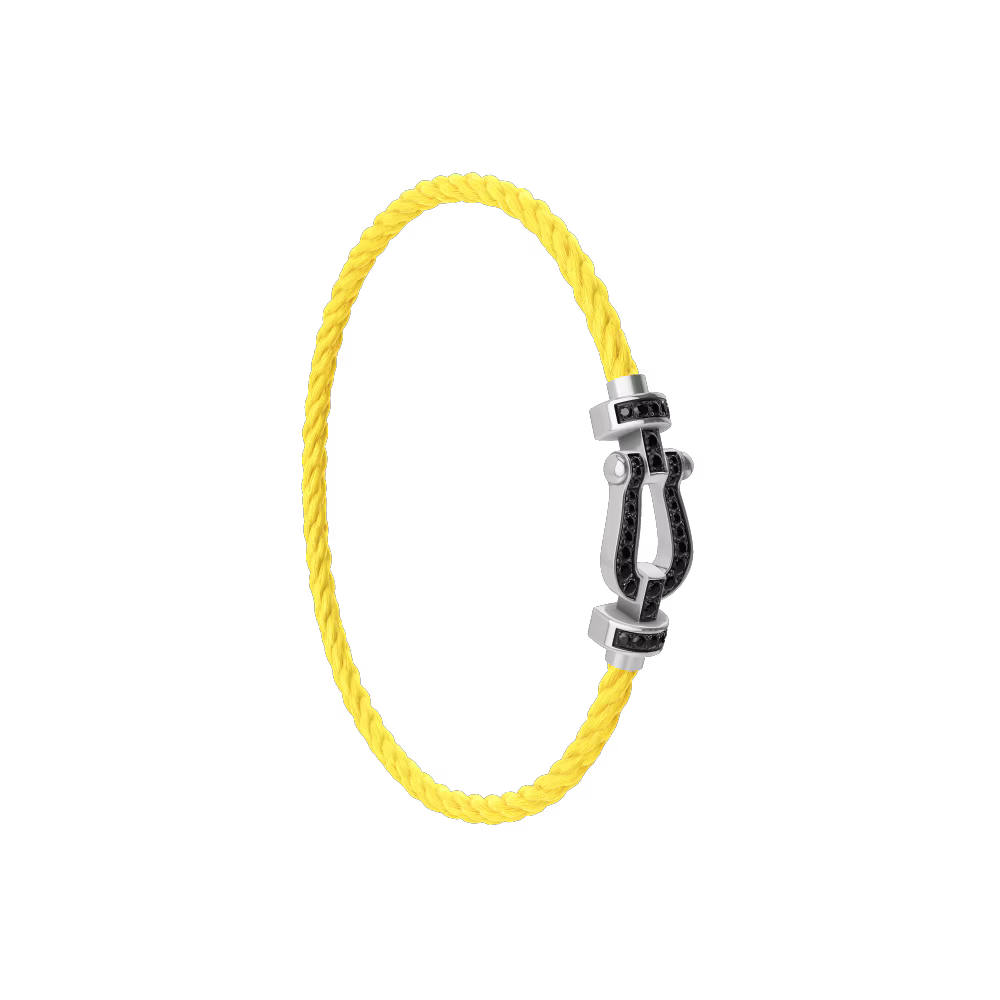 Bracelet Force 10, moyen modèle, pavé