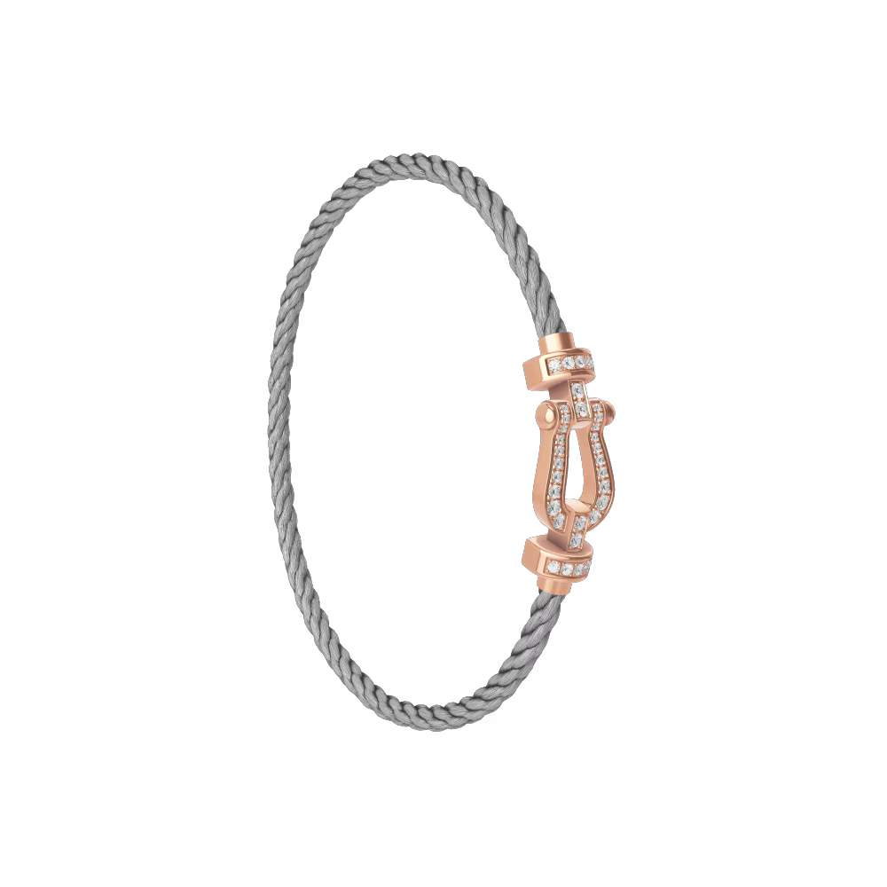 Bracelet Force 10, moyen modèle, pavé