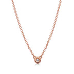 Diamonds by the Yard® Parure pendentif et boucles d'oreilles en or rose 18 carats