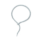 Collier Serpent en argent 925 millièmes