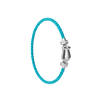 Bracelet Force 10, moyen modèle, semi-pavé