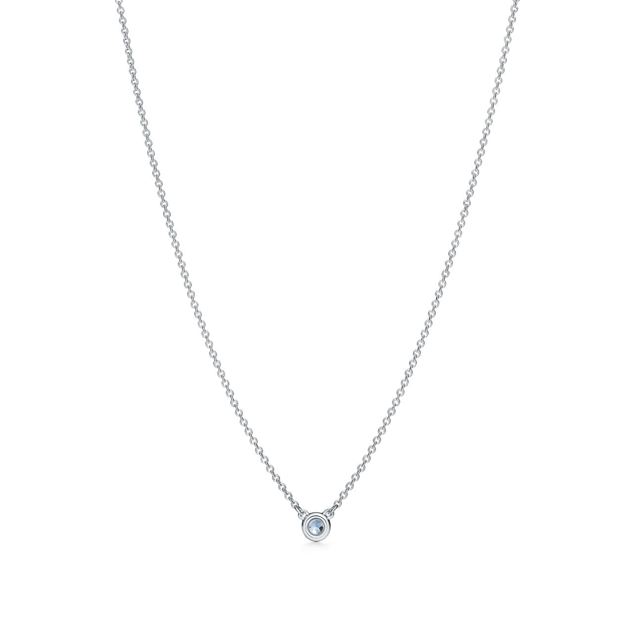 Pendentif Aigue-marine Color by the Yard en argent 925 millièmes