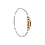 Bracelet Force 10, moyen modèle, semi-pavé