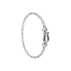 Bracelet Force 10, moyen modèle, semi-pavé