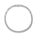 Collier pavé Wings en platine 950 millièmes et diamants