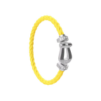 Bracelet Force 10, grand modèle, semi-pavé