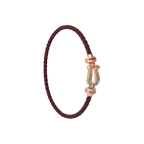 Bracelet Force 10, moyen modèle, pavé