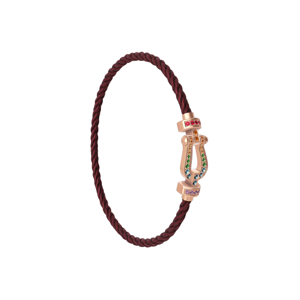 Bracelet Force 10, moyen modèle, pavé
