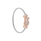 Bracelet Force 10, grand modèle, pavé, Hero Cut