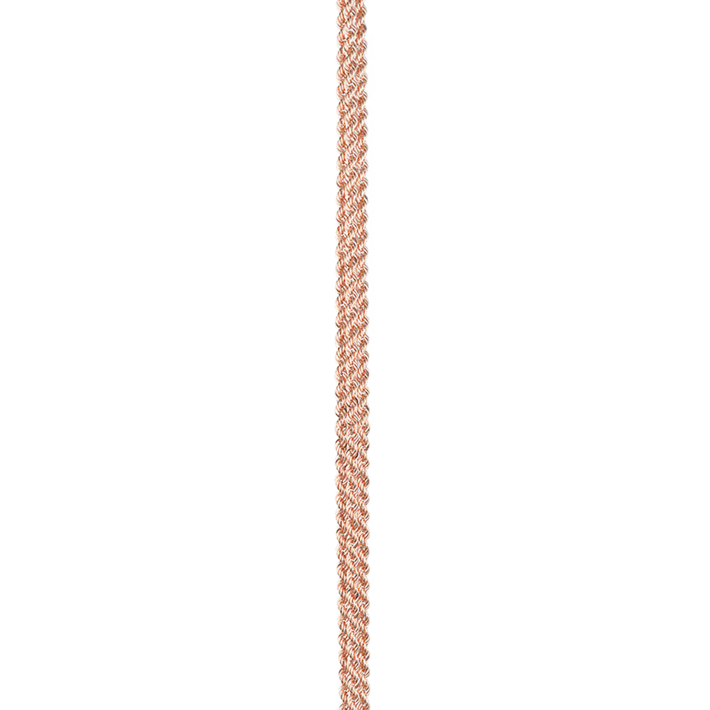 Bracelet multichaîne or rose 750/1000e