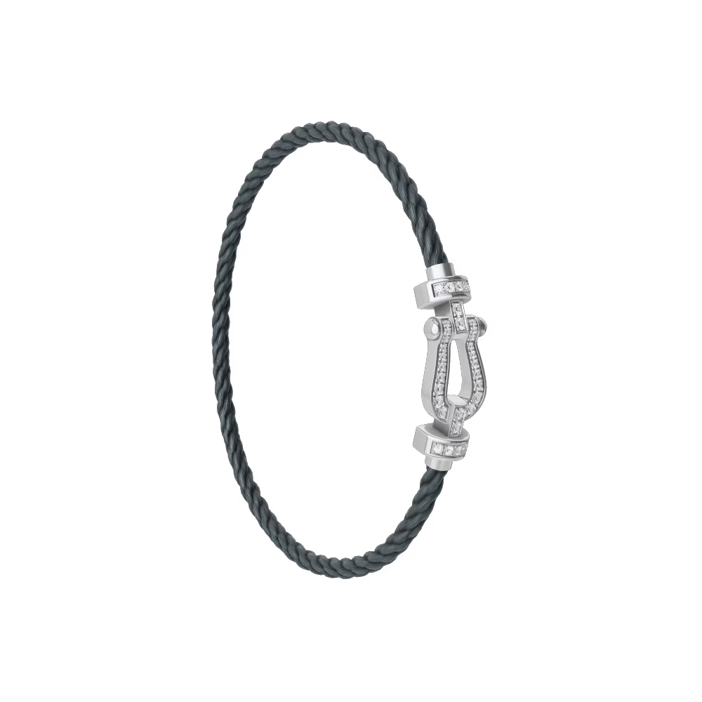 Bracelet Force 10, moyen modèle, pavé