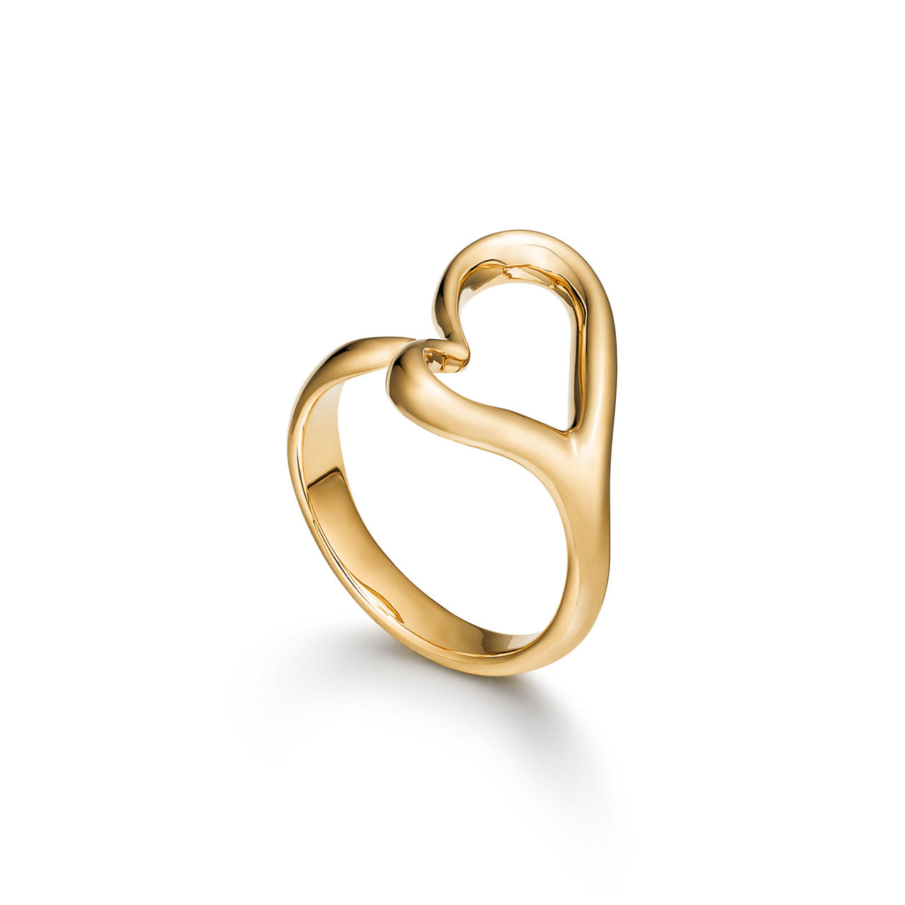 Elsa Peretti® Bague Open Heart en or jaune 18 carats