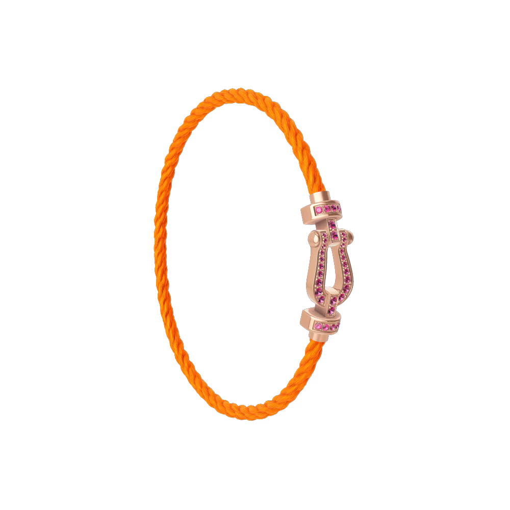 Bracelet Force 10, moyen modèle, pavé