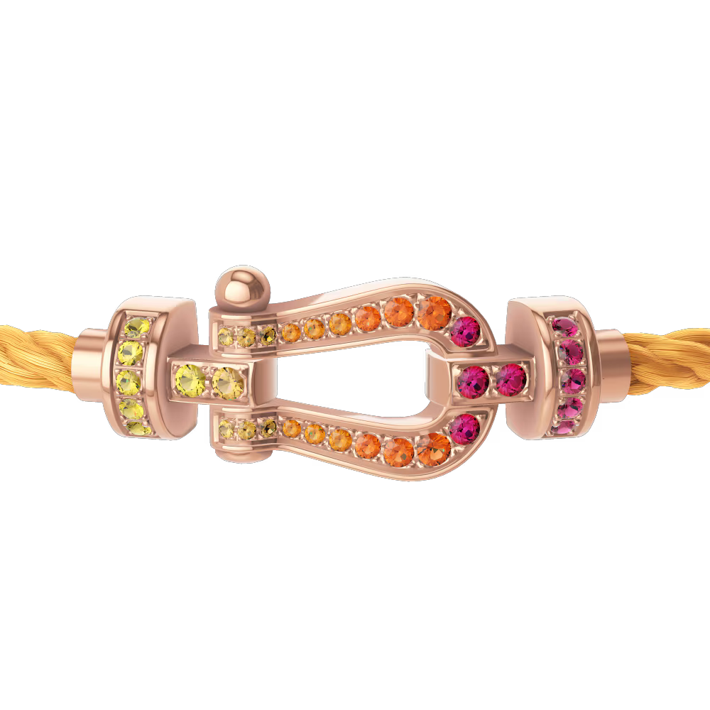 Bracelet Force 10, moyen modèle, pavé