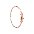 Bracelet Force 10, moyen modèle, semi-pavé