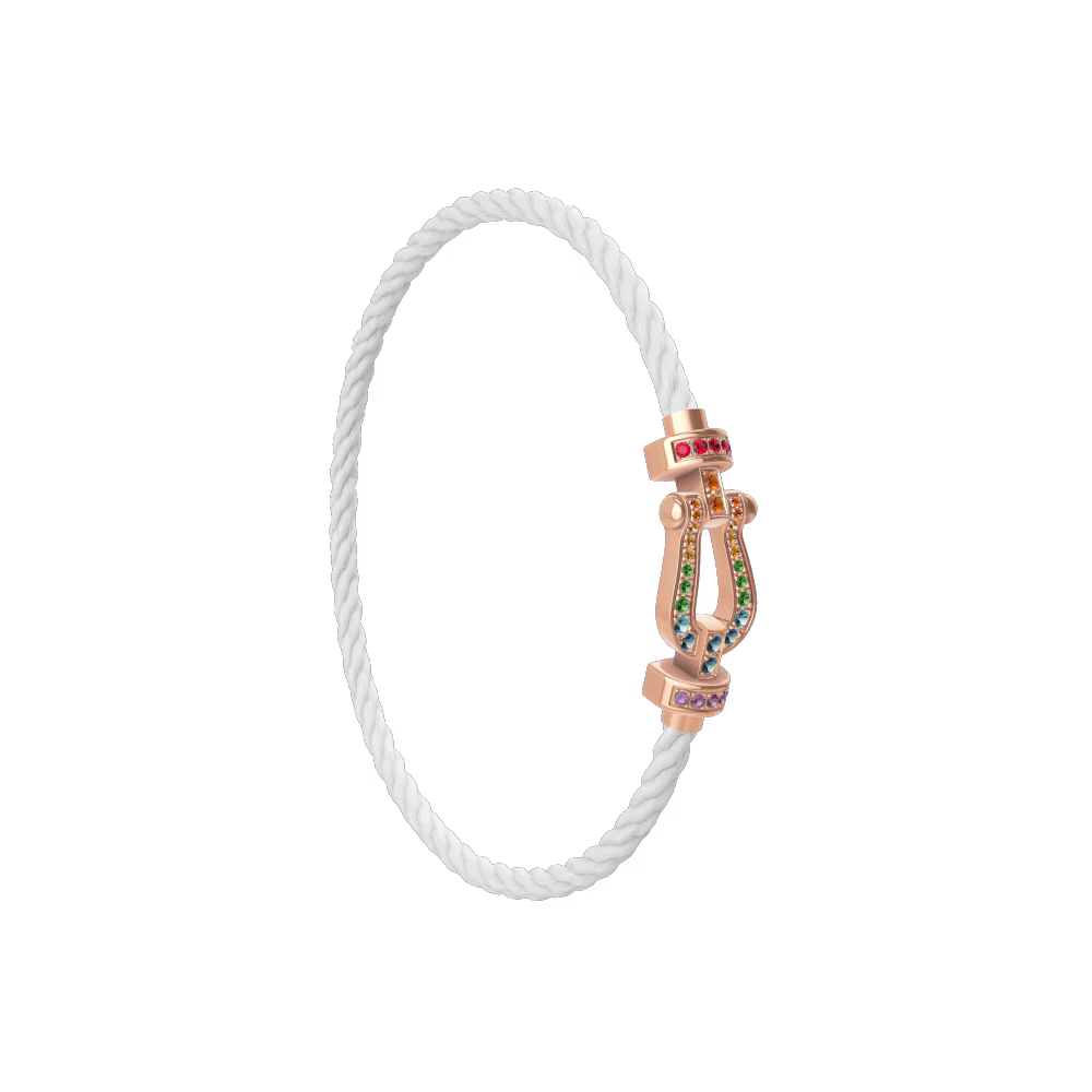 Bracelet Force 10, moyen modèle, pavé