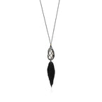Collier Bean avec cristal de roche