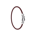 Bracelet Force 10, moyen modèle, semi-pavé