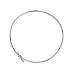 Collier en or blanc 18 carats et diamants