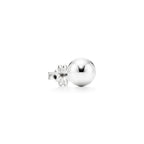 Boucles d’oreilles Ball en argent 925 millièmes. 8 mm.