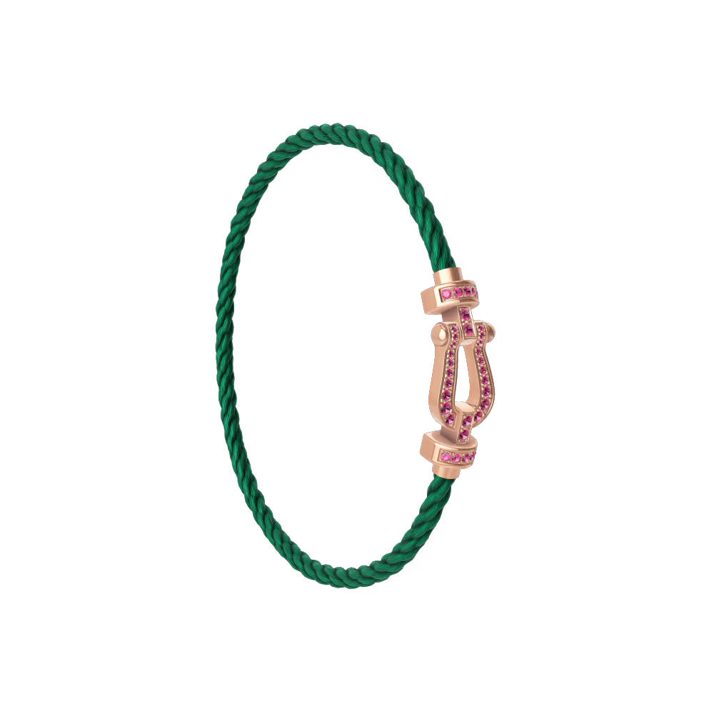 Bracelet Force 10, moyen modèle, pavé