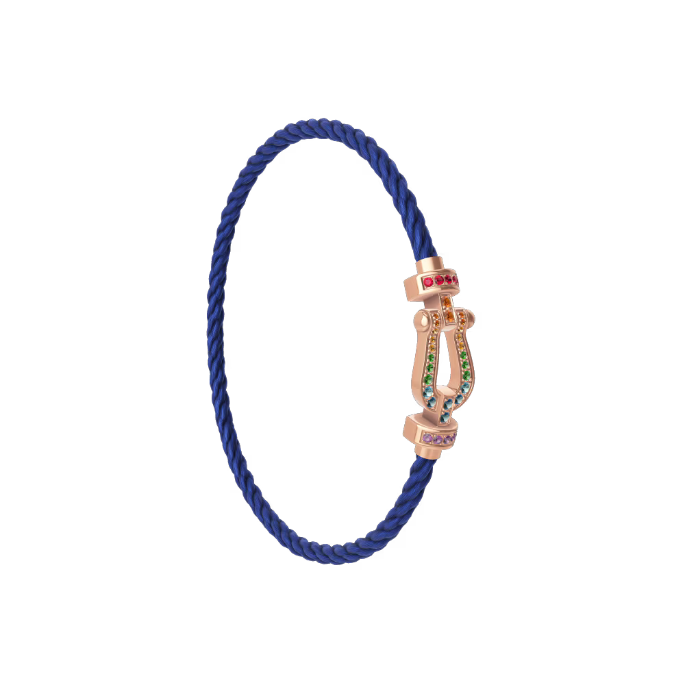 Bracelet Force 10, moyen modèle, pavé
