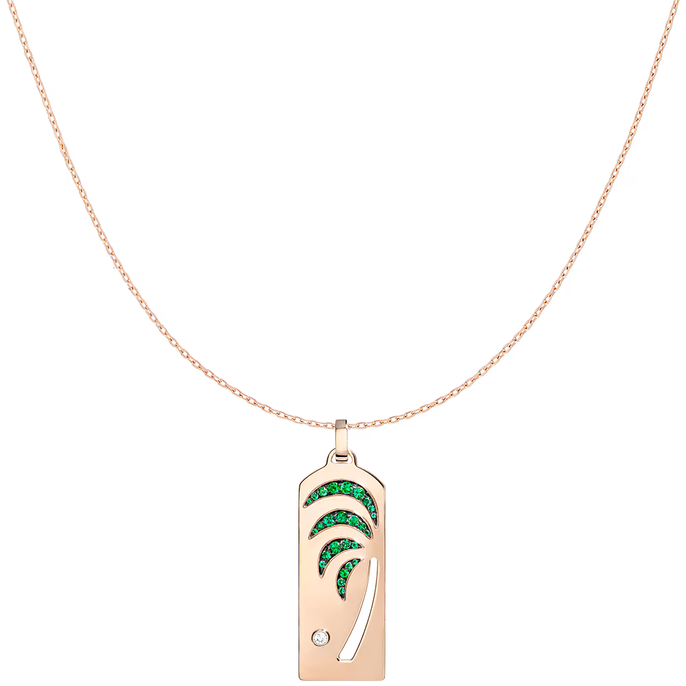 Pendentif Riviera palmier