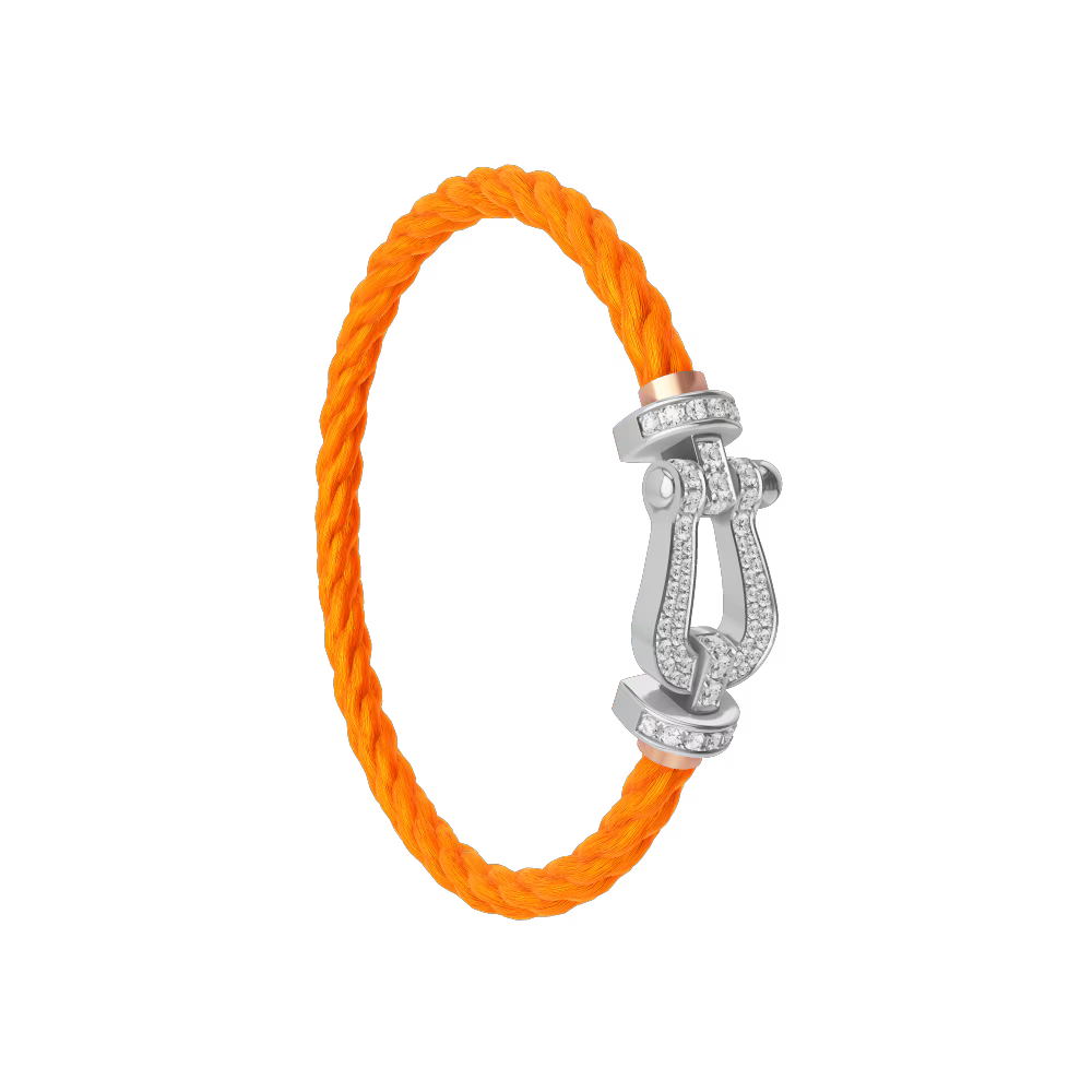 Bracelet Force 10, grand modèle, pavé