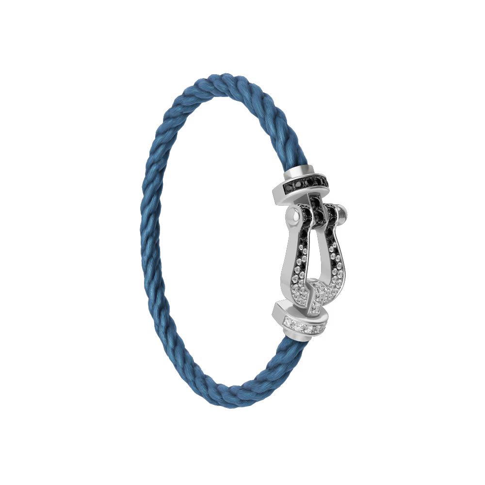 Bracelet Force 10, grand modèle, pavé