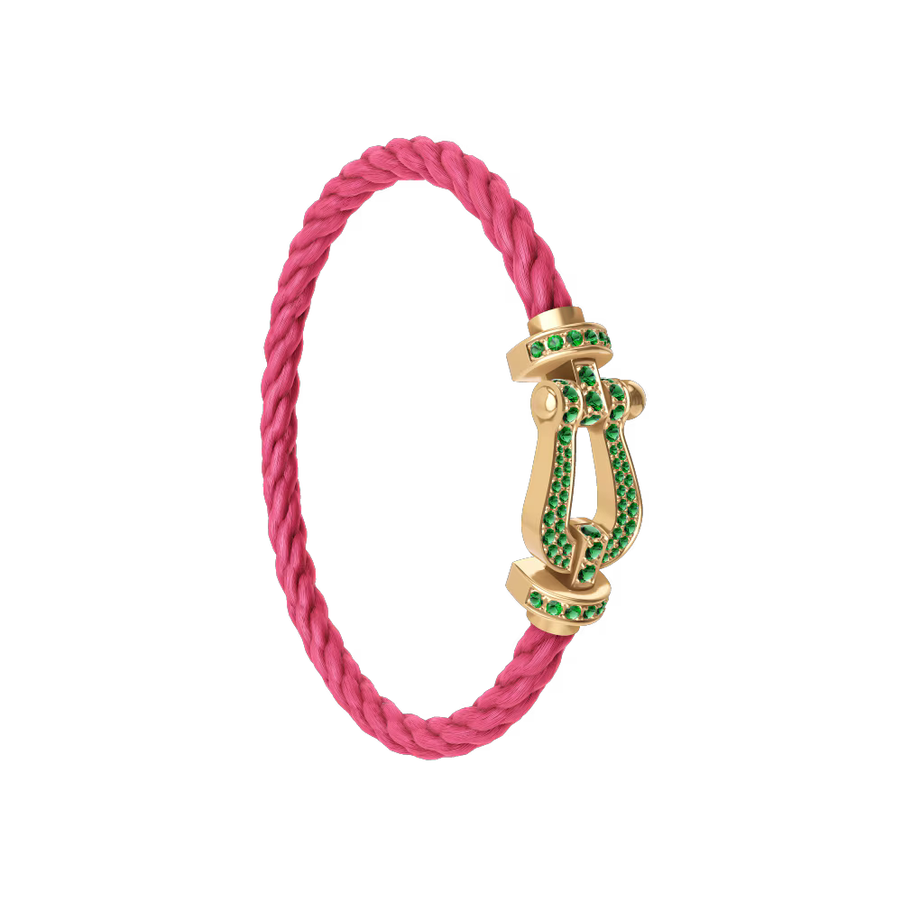 Bracelet Force 10, grand modèle, pavé