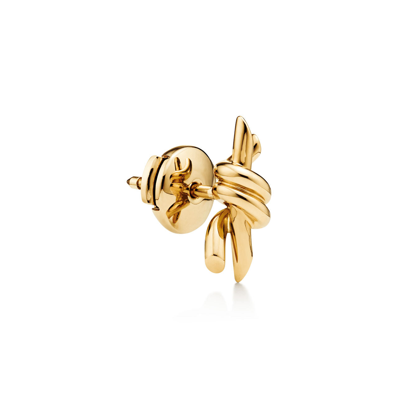 Boucles d’oreilles en or jaune 18 carats. Small.
