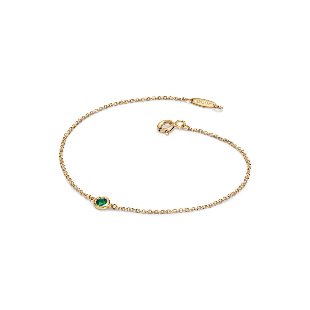 Bracelet Émeraude Color by the Yard en or jaune 18 carats