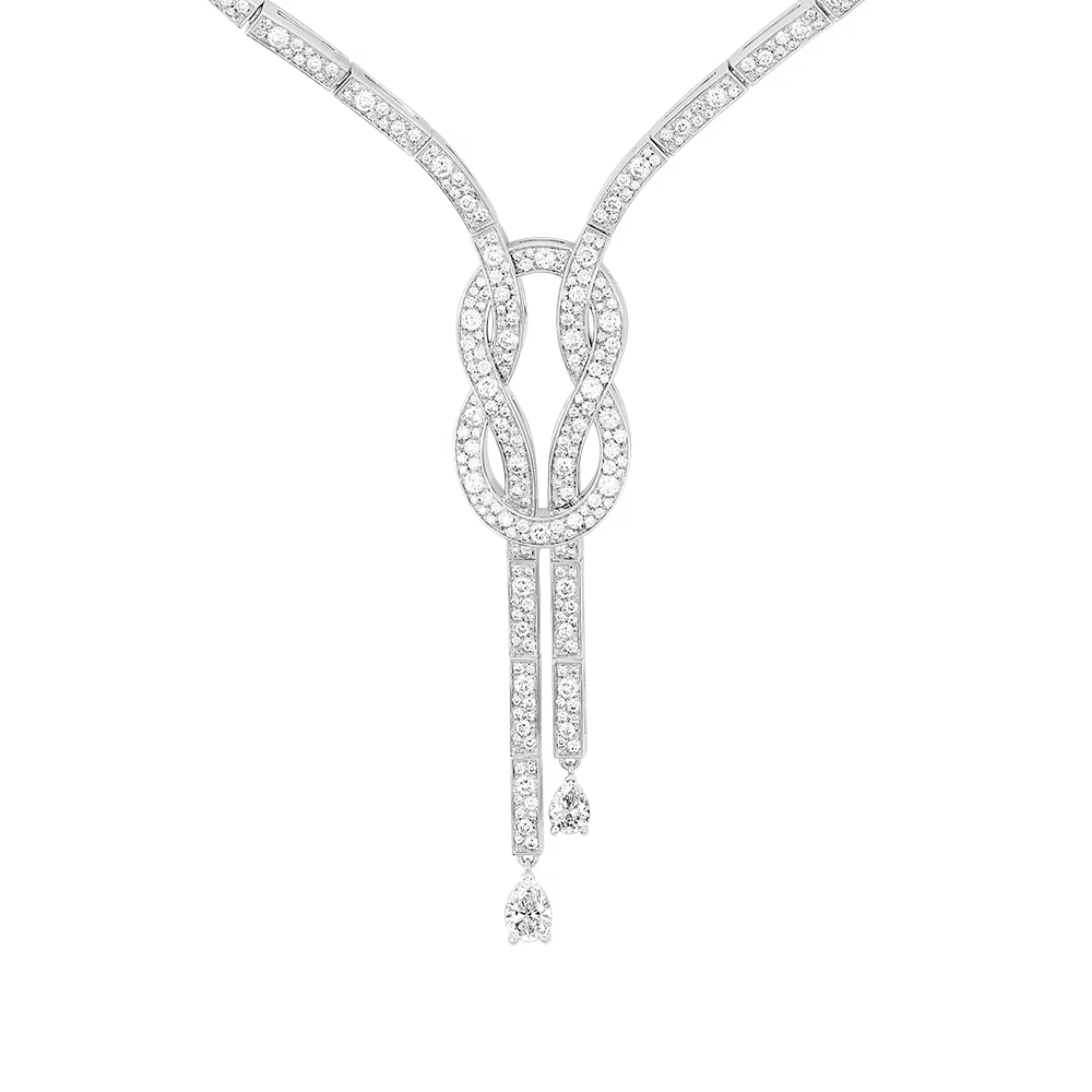 Collier Chance Infinie, pavé