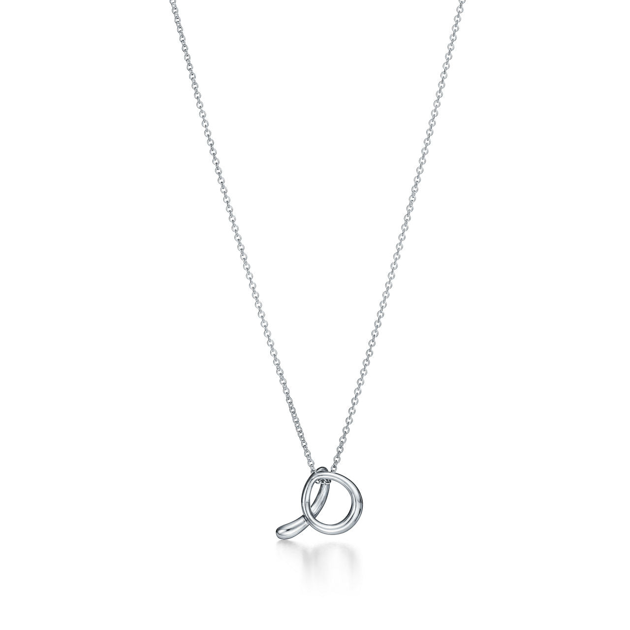 Pendentif Alphabet en argent, Small