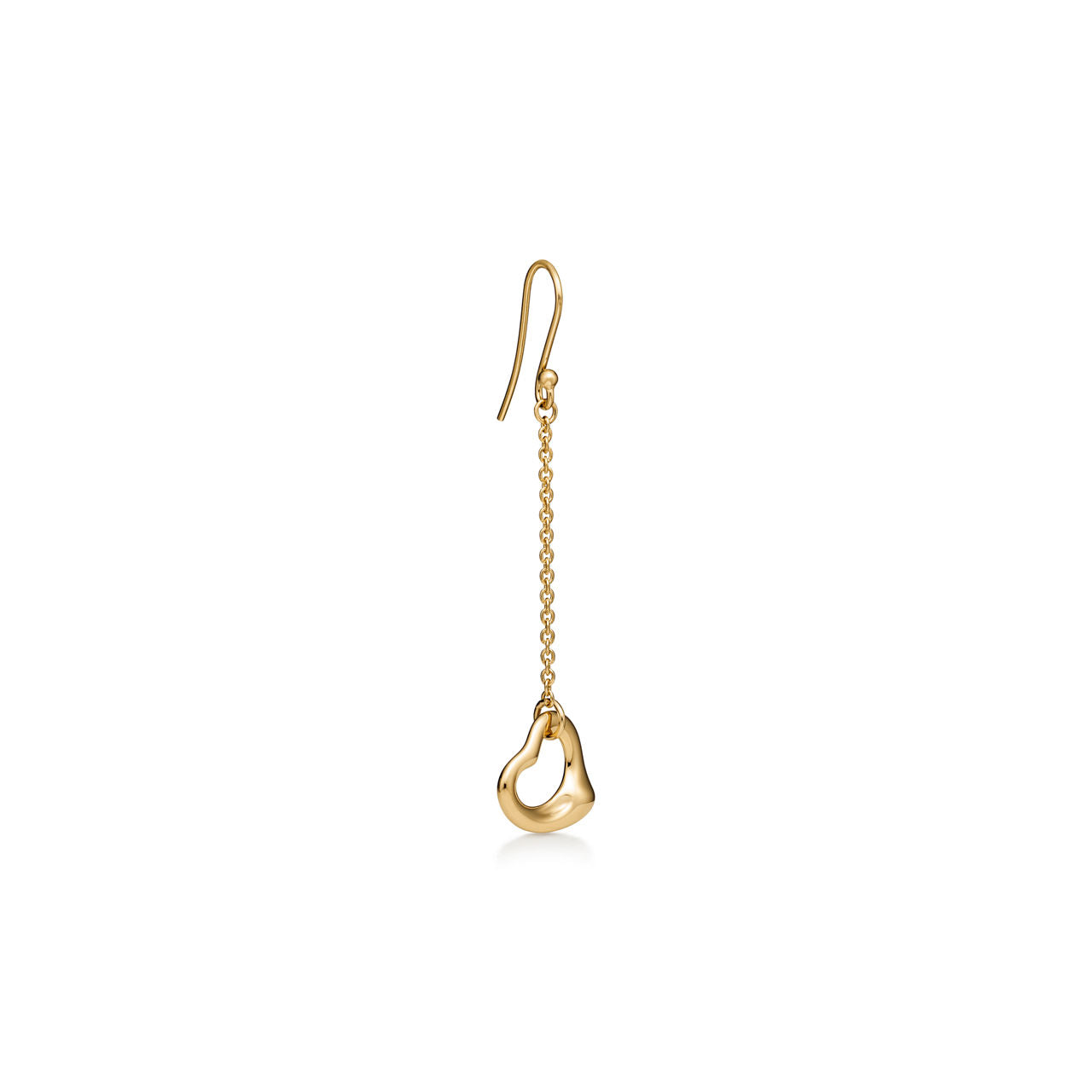 Boucles d’oreilles Open Heart en or jaune 18 carats