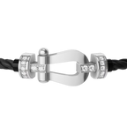 Bracelet Force 10, moyen modèle, semi-pavé