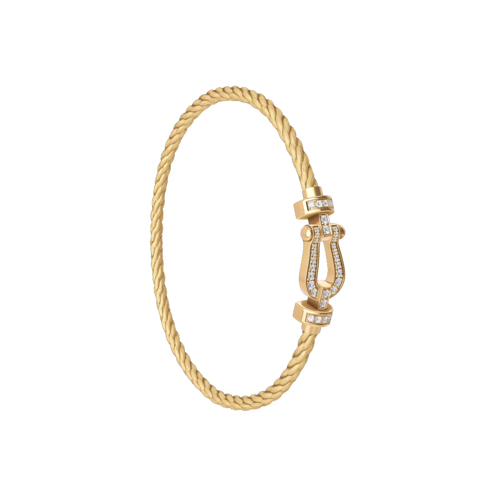 Bracelet Force 10, moyen modèle, pavé