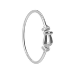 Bracelet Force 10, grand modèle, semi-pavé
