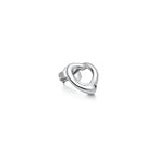 Parure pendentif et boucles d'oreilles en argent 925 millièmes