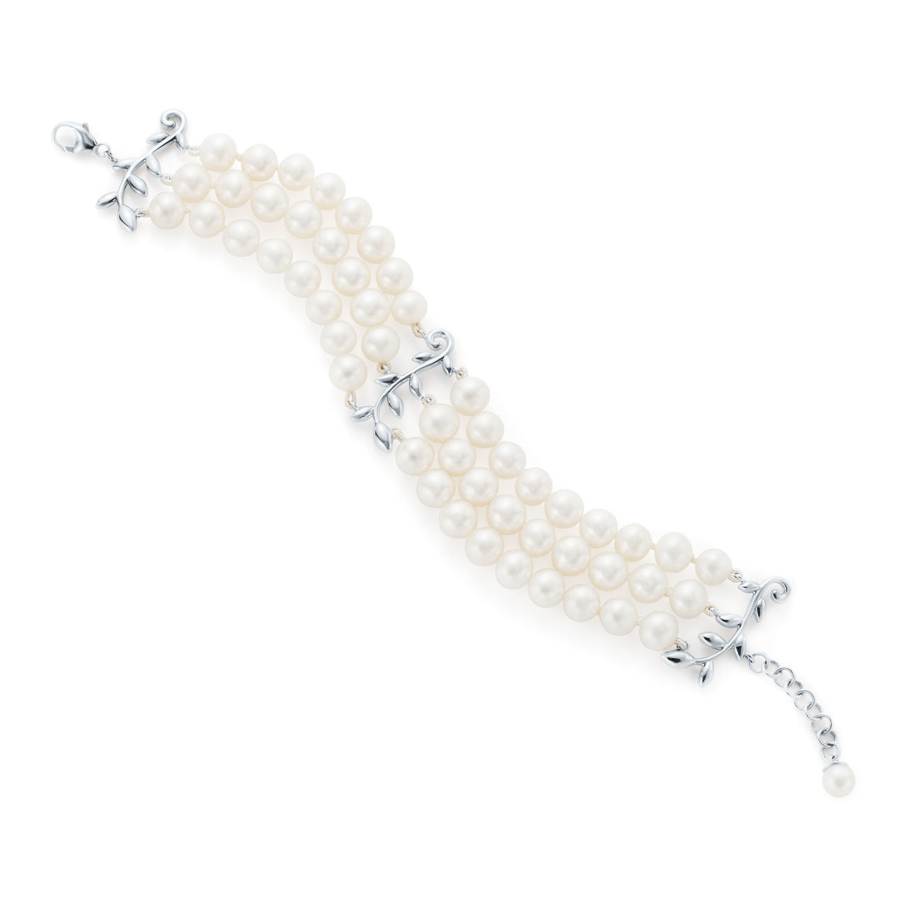 Bracelet de perles Olive Leaf