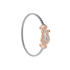 Bracelet Force 10, grand modèle, pavé, Hero Cut