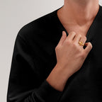 Tiffany T Bague T1 en or jaune 18 carats