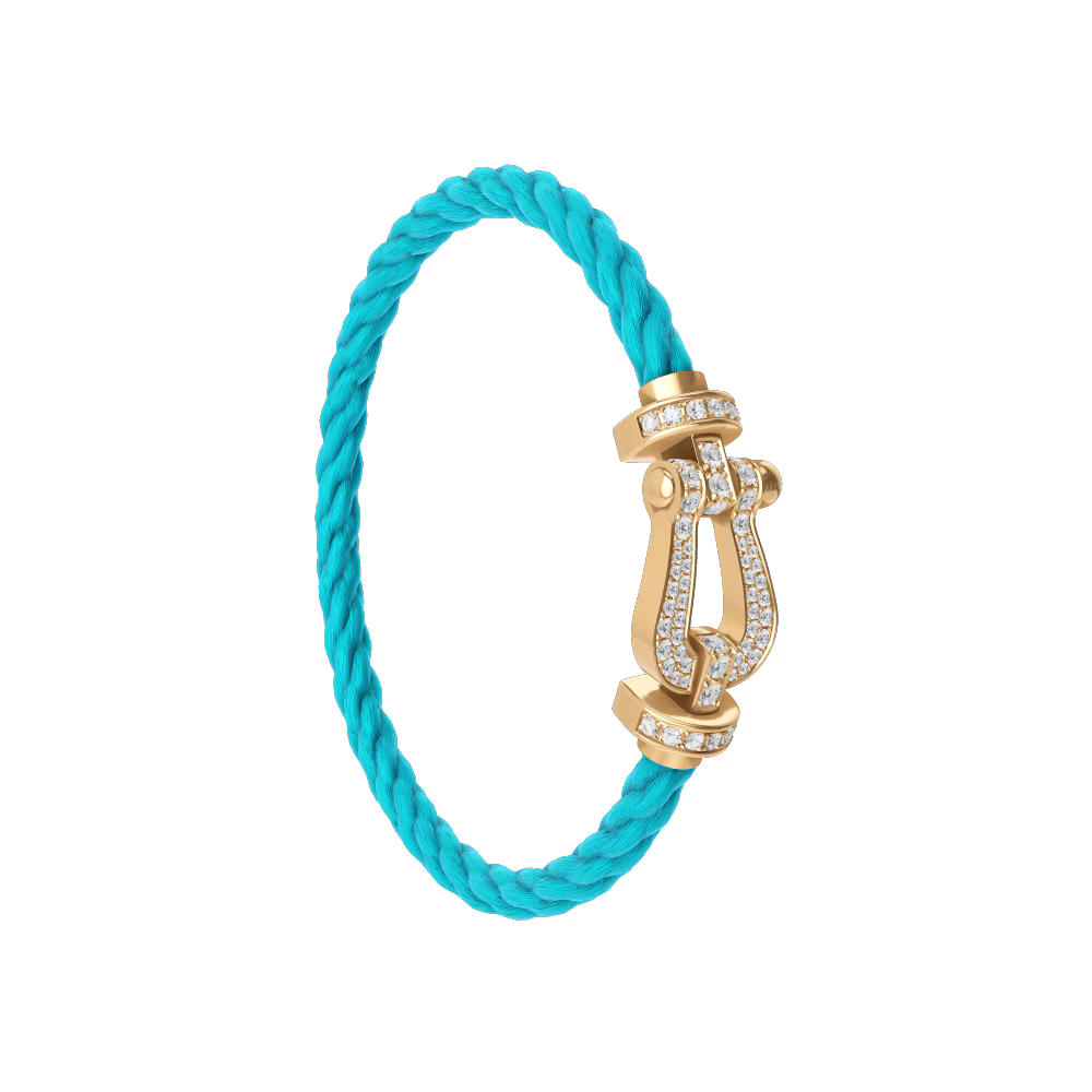 Bracelet Force 10, grand modèle, pavé
