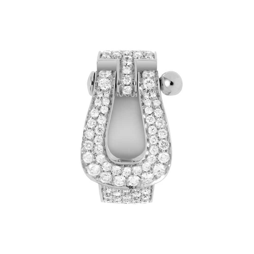 Bague Force 10, grand modèle, pavée