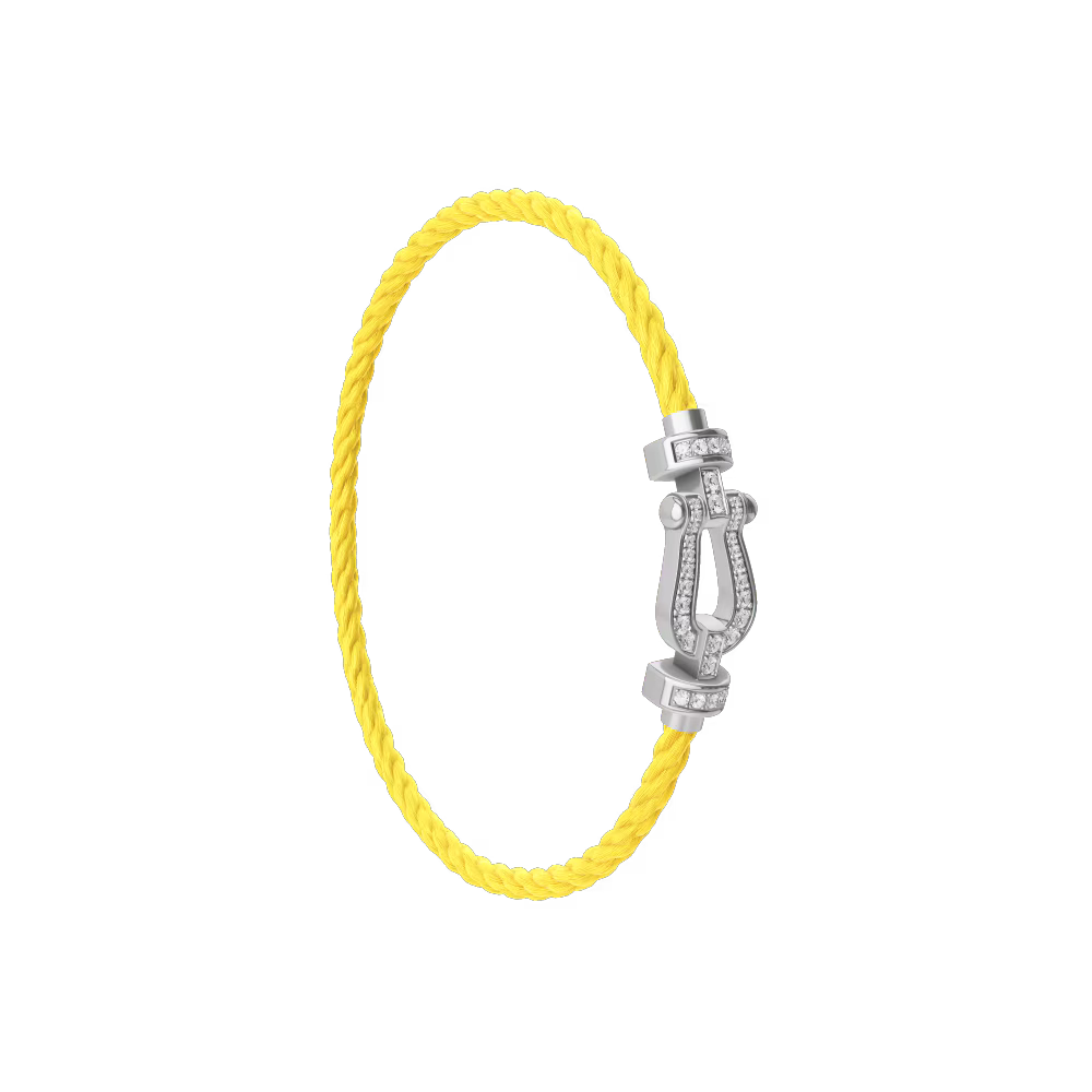 Bracelet Force 10, moyen modèle, pavé