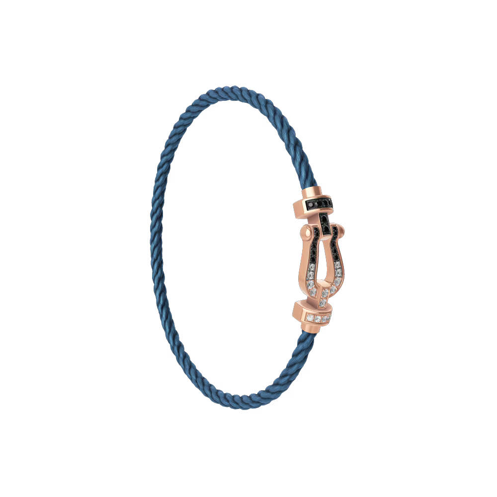 Bracelet Force 10, moyen modèle, pavé