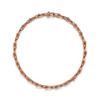 Collier à maillons. Medium en or rose